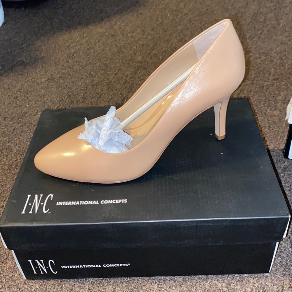 INC Nude Heels